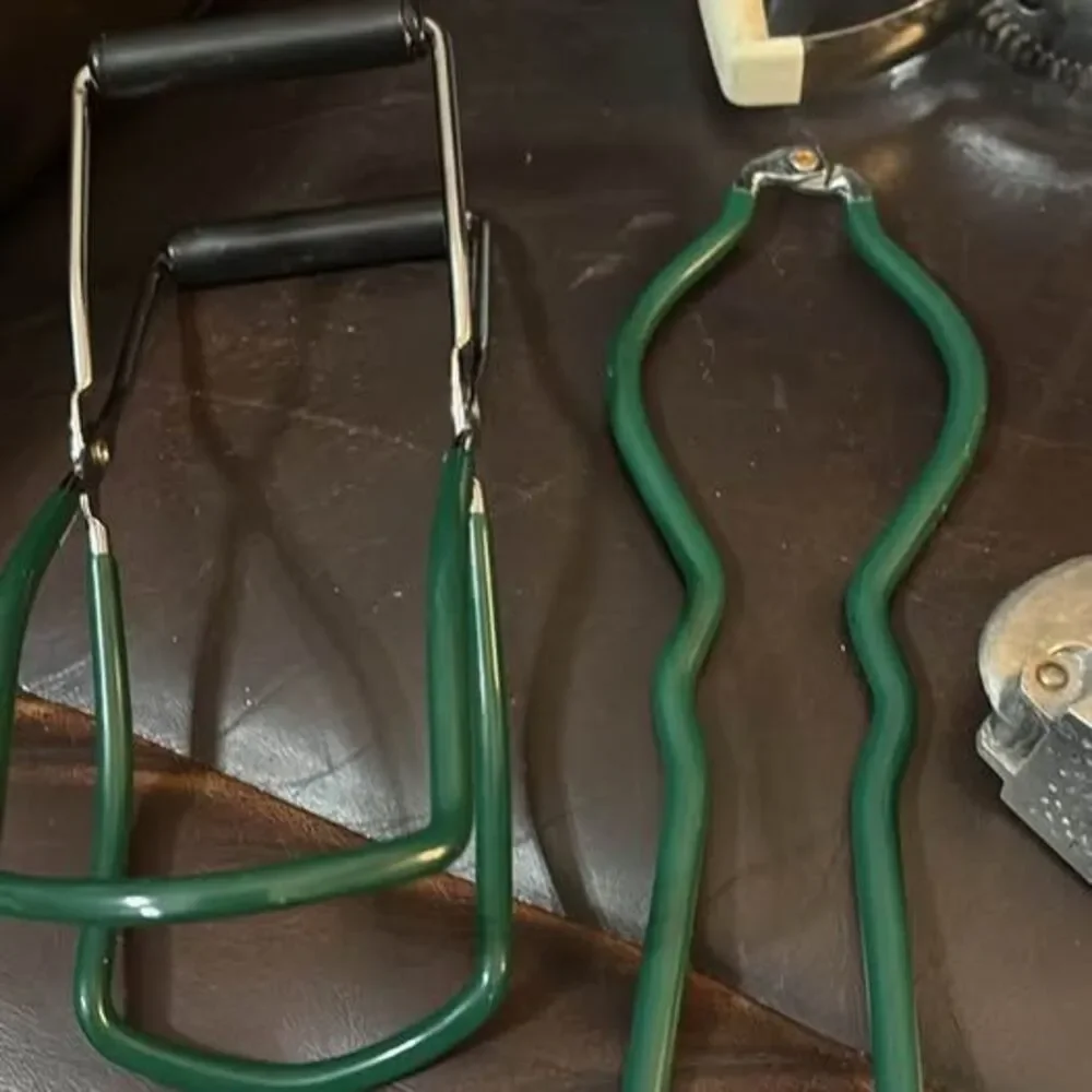 Vintage Hand Mixer, Garlic Press, and Canning Tools